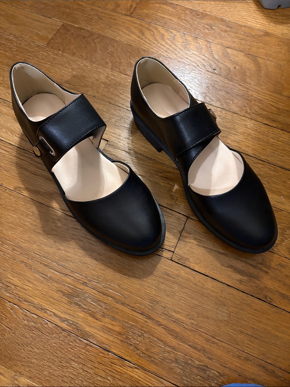 Black Mary Jane Comfort Flats - Women
